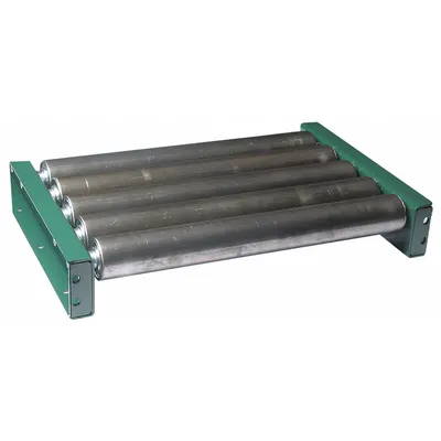 ASHLAND CONVEYOR Roller Conveyor: Extra Heavy-Duty, 2 5/8 in Roller Dia., 27 in Between Frame Wd - Extra Heavy-Duty Steel-Frame Roller Conveyors