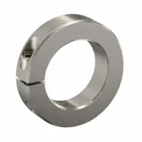 RULAND MANUFACTURING Shaft Collar: 1-Piece, Inch, Round, Clamp-On, 1 1/2 in Bore Dia, 303 (MPN CL-24-SS)