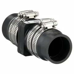 Swing check valve for general-purpose media, constructed from TPR material. Features socket x socket connections with female socket ends for straightforward installation in piping systems requiring backflow prevention.