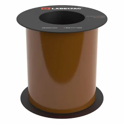 CREATIVE SAFETY SUPPLY LabelTac Thermal Transfer Continuous Label Roll - LabelTac Thermal Transfer Continuous Label Rolls