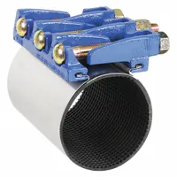 SMITH-BLAIR Repair Clamp: For 8 in Pipe, 7.5 in Overall Lg, 304 Stainless Steel (MPN 22600086307000)