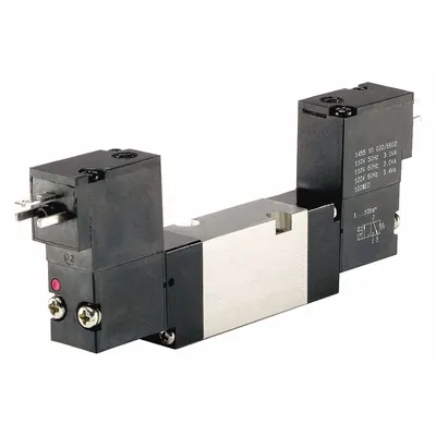 ARO Solenoid Air Control Valve: Four-Way / Two-Position, Base-Mounted Body - ARO Sierra Series Directional Control Valves