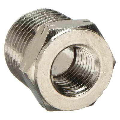 AIGNEP USA Nickel-Plated Threaded Low-Pressure Pipe Fitting - Nickel-Plated Threaded Low-Pressure Pipe Fittings
