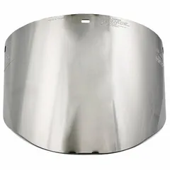 This heat-resistant replacement visor is made of polycarbonate and measures 9 inches in height with a thickness of 2 mm. It is designed for use in industrial face protection applications such as welding, grinding, and chemical handling, providing impact resistance and optical clarity.