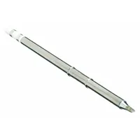 HAKKO Soldering Tip: T15 Series, Chisel, 2.4 mm W, 10 mm Lg (MPN T15-D24)