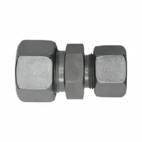 BRENNAN INDUSTRIES Compression Tube Straight: 10 mm OD x 6 mm OD size, M16X1.5 x M12X1.5 Thread Size (MPN D2403-L10-L06-SS)