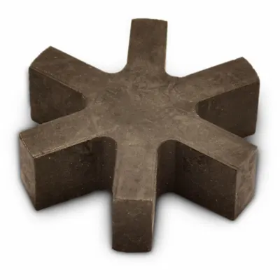 BOSTON GEAR Oil Resistant Spider Insert: FC25 Coupling Size, 2 1/2 in Outside Dia, Inch - High-Torque Straight Jaw Spiders
