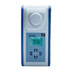 This single parameter colorimeter measures ozone concentration in water. It features a digital display and LED light source. Suitable for field or laboratory use in water testing applications.