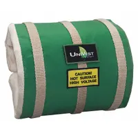UNITHERM Insulated Pipe Jacket: For 31 in to 38 in Circumference, Ceramic Fiber, 14 in Cover Wd (MPN UVST 4314)