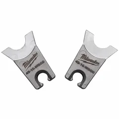 Replacement crimping die set for use with MILWAUKEE M18 FORCE LOGIC model 2678-20. Includes one W-BG size upper and lower die for crimping electrical wire and cable connections.