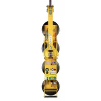 WOOD'S POWR-GRIP Vacuum Lifter: 700 lb Max Load Capacity, Glass, Flat/Smooth, Battery, 4 Pads (MPN P11104DC)
