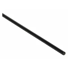 Standard HDPE welding rods for repairing or fabricating high-density polyethylene components. Round profile, 3/16 in diameter by 48 in length, black color. Package contains 23 rods weighing 1 lb total. Suitable for manual or extrusion welding equipment.