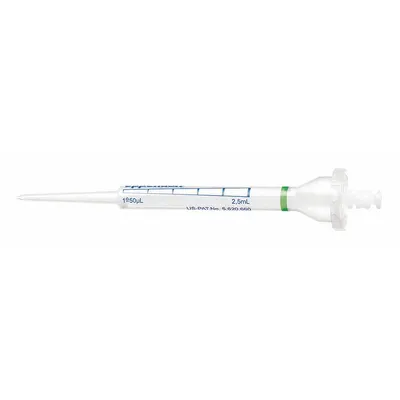 EPPENDORF Pipettor Tip: Sterile, 2.5 mL Capacity, Individually Wrapped, No Filter - Sterile Pipette Tips