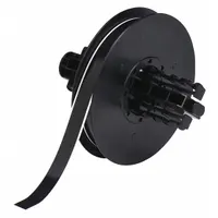 Continuous Label Stock: 1/2 in x 100 ft, Polyester, Black (Gloss), Outdoor (MPN B30C-500-569-BK)