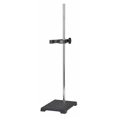 BRANSON Lab Support Stand with Rod, 1/2 in Dia x 9 in Lg - Lab Support Stands with Rod Included