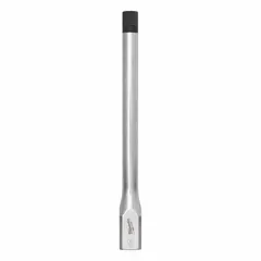 Fixed insert hex bit socket with 9 mm hex tip and 6 in overall length. Designed for driving hex-head fasteners in assembly, maintenance, and repair tasks where extended reach is required.
