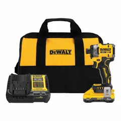 This brushless cordless impact driver delivers 2,500 in-lb max torque, 3,800 RPM no load speed, and 4,500 impacts per minute. Powered by a 5.0Ah battery, it is suited for high-torque fastening tasks such as driving screws, bolts, and lag bolts into wood, metal, and concrete.