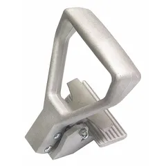 This carpet puller is a hand-operated tool used to stretch and position carpet tightly during installation, ensuring a smooth, wrinkle-free finish. It measures 7 inches in overall height and 3 1/2 inches in overall width. Suitable for flooring contractors and maintenance teams working on carpet projects.