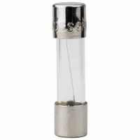 BUSSMANN Fuse: S506 Series, Time-Delay, 1 A, 250 V AC, 5 mm x 20 mm (MPN BK/S506-1-R)