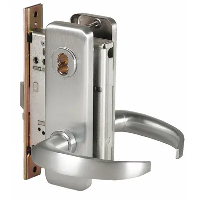BEST Door Lockset: Office Lever Locksets, Chrome, ADA Compliant