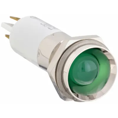OEM Protruding Panel Light: 12 mm Panel Mounting Hole Dia - LED Indicator Pilot Lights