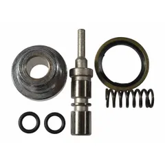 This pump valve assembly is a replacement component for Dayton brand material handling equipment. It is designed to fit model 4YX96G. Used in industrial pump systems for controlling fluid flow.