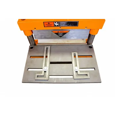 METALPRO Ironworker accessory: Brake, 9 in Overall Lg, 3/8 in Overall Wd - Add-On Press Brake Stations