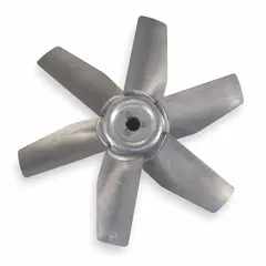 This DAYTON tubeaxial fan blade features six blades with a 36-inch diameter and a 1 3/16-inch hub bore. It is designed for use with Fan No. 3C414. Commonly applied in industrial ventilation and air-moving systems for moving large air volumes in ducted or open configurations.