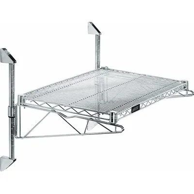 OEM APPROVED VENDOR GACB18-14-1824S Adjustable-Height Stainless - Adjustable-Height Stainless Steel Wire Wall-Mount Shelving