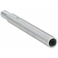 This extension rod increases the reach of diamond-tipped core bits for dry or wet coring in concrete, masonry, or stone. It is used to drill deeper holes in walls, floors, or ceilings during construction or renovation. Overall length: 12 inches. Manufacturer part number: T-420012
