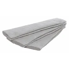 This 3M sorbent roll is made of polypropylene and measures 5 inches wide by 50 feet long. It is gray in color and supplied in a box. The roll is foldable and used for absorbing and containing spills of oils, coolants, and water-based fluids in industrial and maintenance settings.