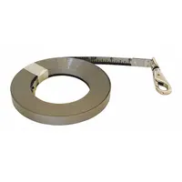 US TAPE Oil Gauging Refill Tape Measure: 75 ft, Swivel Snap Tip, Dark Liquids/Light Liquids, Steel (MPN 58924)