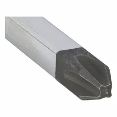 This WESTWARD Phillips screwdriver features a #4 tip and long shaft for extended reach. The ergonomic handle reduces hand fatigue during repetitive use. It is not ESD safe and not tether capable, suitable for general industrial assembly, maintenance, and repair tasks.