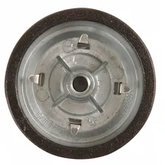 OEM replacement timer knob for Whirlpool washing machines. Used to select wash cycles and restore proper timer control. Replaces broken or missing knobs.