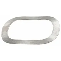Wave Disc Spring: 2.06 in I.D., 2.65 in O.D., Stainless Steel, 10 PK (MPN W2645028S)