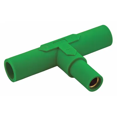 HUBBELL HBL15PTGN Parallel Tee, Male-Male-Female, 600V AC/DC, 150A, Green - Parallel Tees