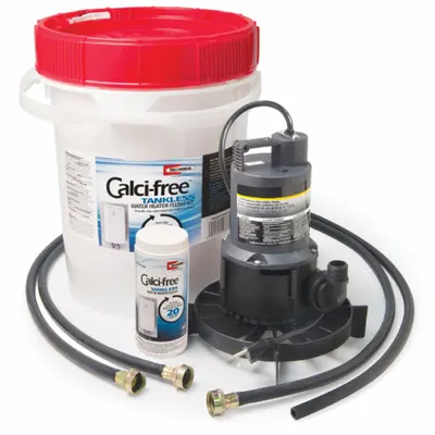 RECTORSEAL Flush Kit for Water Heaters, 115V AC - Flush Kits for Water Heaters