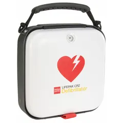 This water-resistant nylon carrying case is designed to protect and transport an automated external defibrillator (AED). It measures 9 inches in width and length, with a depth of 4 inches. The case is suitable for emergency response teams and facilities requiring a portable protective case for defibrillator equipment.