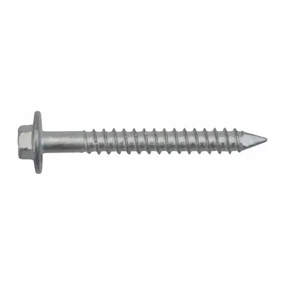 DEWALT Screw Anchor: 2 1/4 in Overall Lg, 7/32 in Dia, Stainless Steel, Stalgard - Hex-Head Screw Anchors
