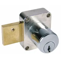 COMPX NATIONAL Deadbolt Lock: Keyed Alike, Horizontal Left, Rectangular, 1 5/8 in Body Ht, Steel (MPN C8173-915-4)