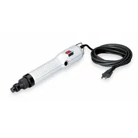 Corded production screwdriver with 1/4 in drive and Inline-Push start operation. Torque range 4.4 to 17 in-lb. Suitable for light-duty assembly and fastening tasks in industrial manufacturing, such as electronics, small appliance, and automotive component assembly