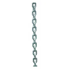 Replacement load chain for Dayton lever chain hoists. Compatible with 500 lb capacity hoists. Used in industrial maintenance, manufacturing, and material handling for lifting and positioning loads.