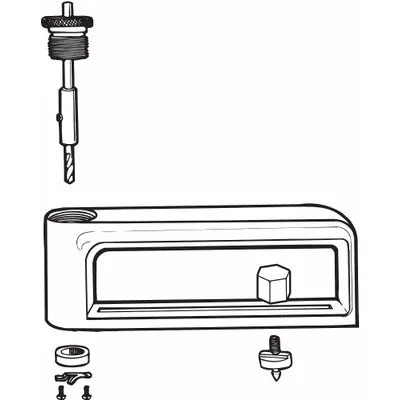 MALCO Thrust Bearing: Hole Cutter Compatible, 1 1/16 in Overall Lg - Cutting & Shearing Attachments