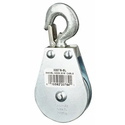 OEM Pulley Block: Swivel - Hook-Attached Snatch Blocks