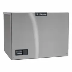This modular ice machine head produces 300 lb of dice-shaped ice per day. Water-cooled for efficient operation, it operates on 115V and measures 23 in height, 30 in width, and 24 in depth. Energy Star Compliant. Suitable for commercial kitchens and hospitality settings requiring a consistent ice supply.