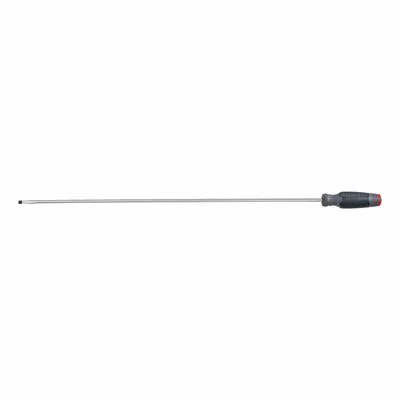 PROTO Keystone Slotted Screwdriver: 1/4 in Tip Size, Extra Long Lg, 28 1/2 in Overall Lg - General Purpose Slotted Screwdrivers