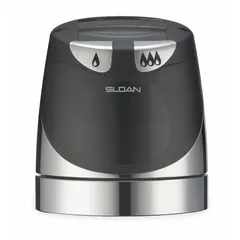This SLOAN Solis retrofit kit converts existing manual toilet flush valves to automatic, touchless operation. Designed for top-mount installations, it is powered by solar energy, eliminating the need for batteries. Suitable for commercial restroom upgrades, it helps reduce water waste and improve hygiene.