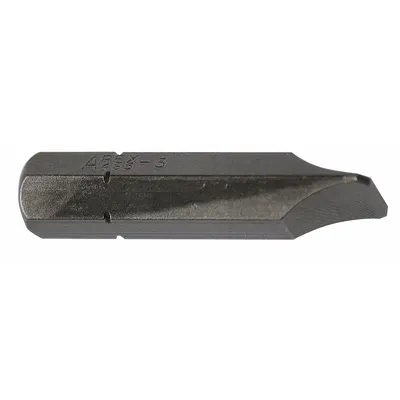 APEX Insert Bit: Insert Bit, Slotted Head, Imperial, 10F-12R Bit Industry Size - Insert Bits