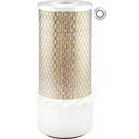 Round/oval engine air filter with axial seal. Outside diameter 4 3/32 in. Removes airborne contaminants from engine intake systems in automotive and industrial applications