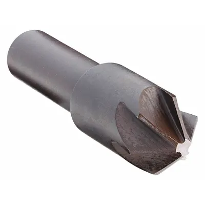 KEO 82° Smooth-Finish Six-Flute Countersink, 1 in Body Dia, High Speed Steel - Smooth-Finish Six-Flute Countersinks